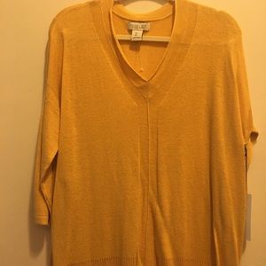 Women’s yellow light sweater